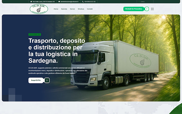 Anteprima del sito CE.DI.SAR.