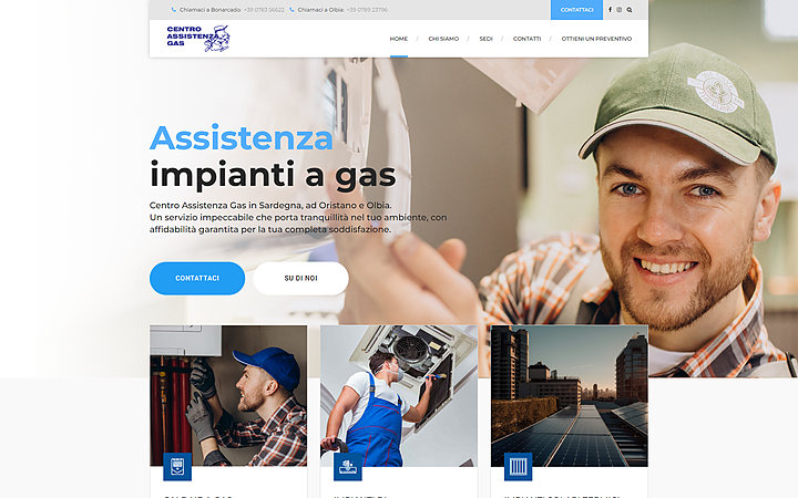 Anteprima del sito Centro Assistenza Gas