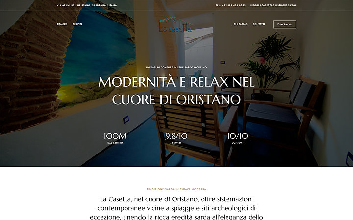 Anteprima del sito La Casetta Guest House